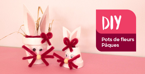 diy pots de fleurs paques